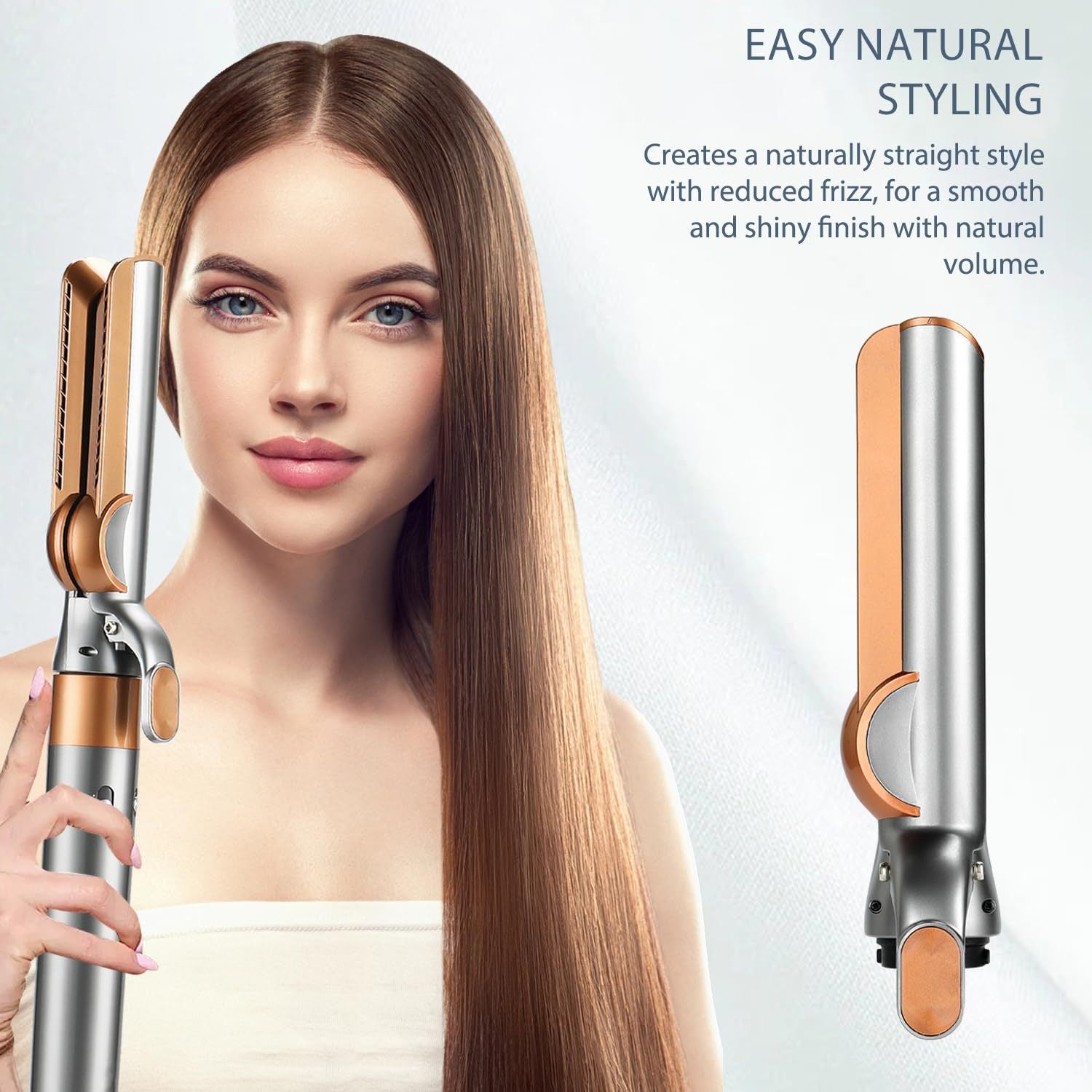 Cross-border Mousen S05 curling iron accessories hair dryer splint wet and dry hair straightener splint household electric hair dryer