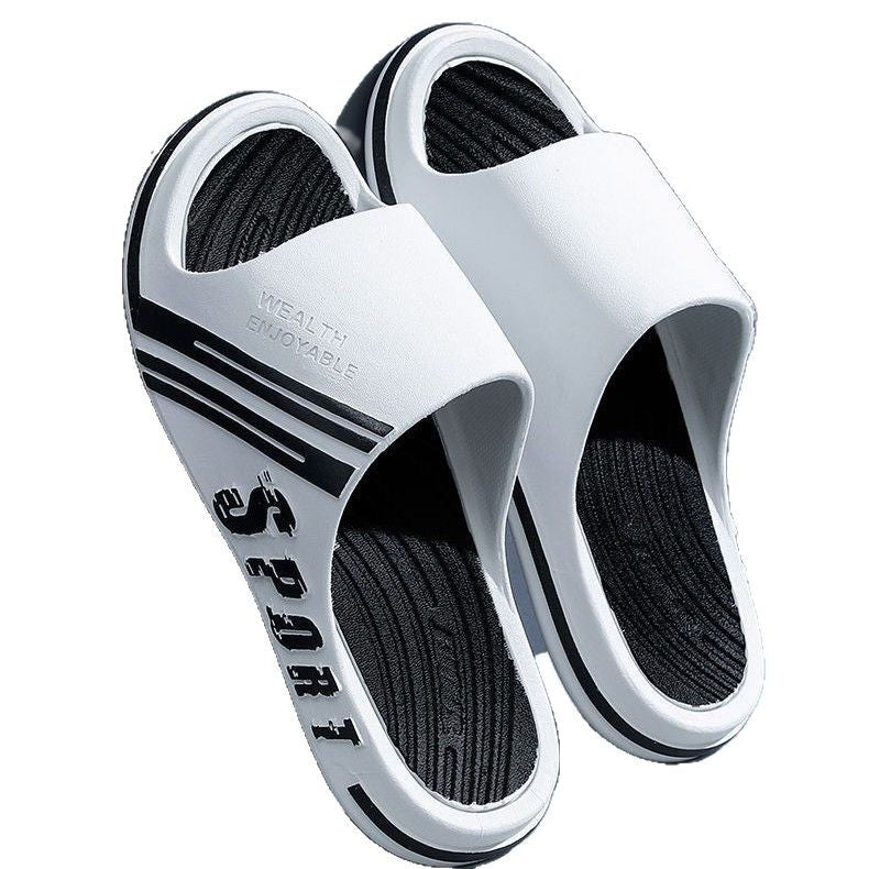 Men's "cloud slides" sandals - trendy summer outdoor & indoor thick-soled flip-flops for men
