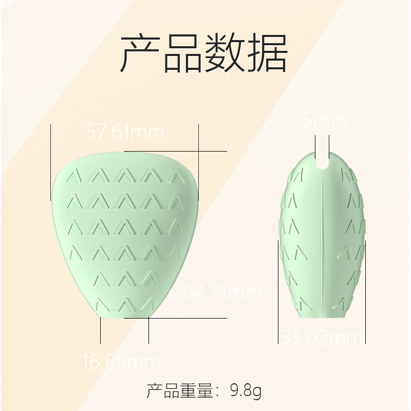 Silicone makeup brush protective cover, makeup brush dust-proof cleaning cover, storage brush anti-fried protective cover, silicone cover