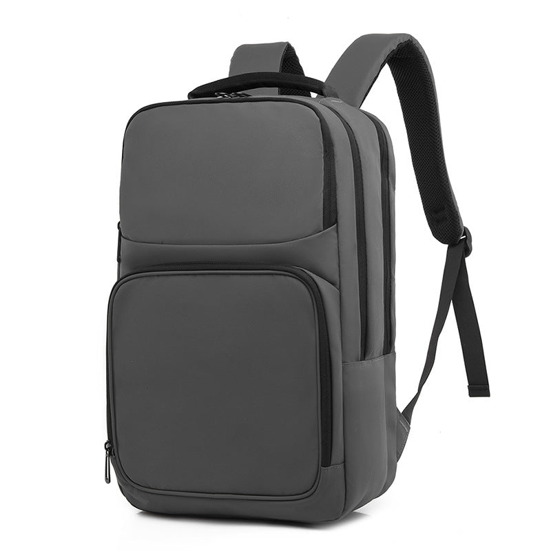 Backpack Student backpack USB charging port Large capacity waterproof and wear-resistant 15-inch computer backpack can be printed with logo.