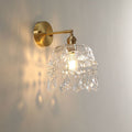 Wall lamp living room crystal wall lamp bedside lamp retroaccessible luxury crystal small chandelier aisle entrance french wall lamp casual