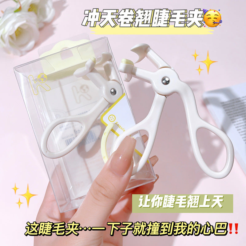 Keqi comfy basics wide-angle duck tongue eyelash curler fits eyelids, curls and long-lasting hair-styling with adhesive strips, beauty tools