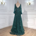 new cross-border gold heavy beaded luxury evening gown - sexy socialite queen long dress yq7109