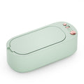 Ultrasonic cleaning machine - home use: cleans glasses, contact lenses, cases, and braces. automatic & manual modes