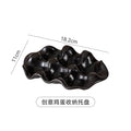 Retrofor home ceramic egg storage tray refrigerator freezer stylish high value egg tray storage tray fresh-keeping tray