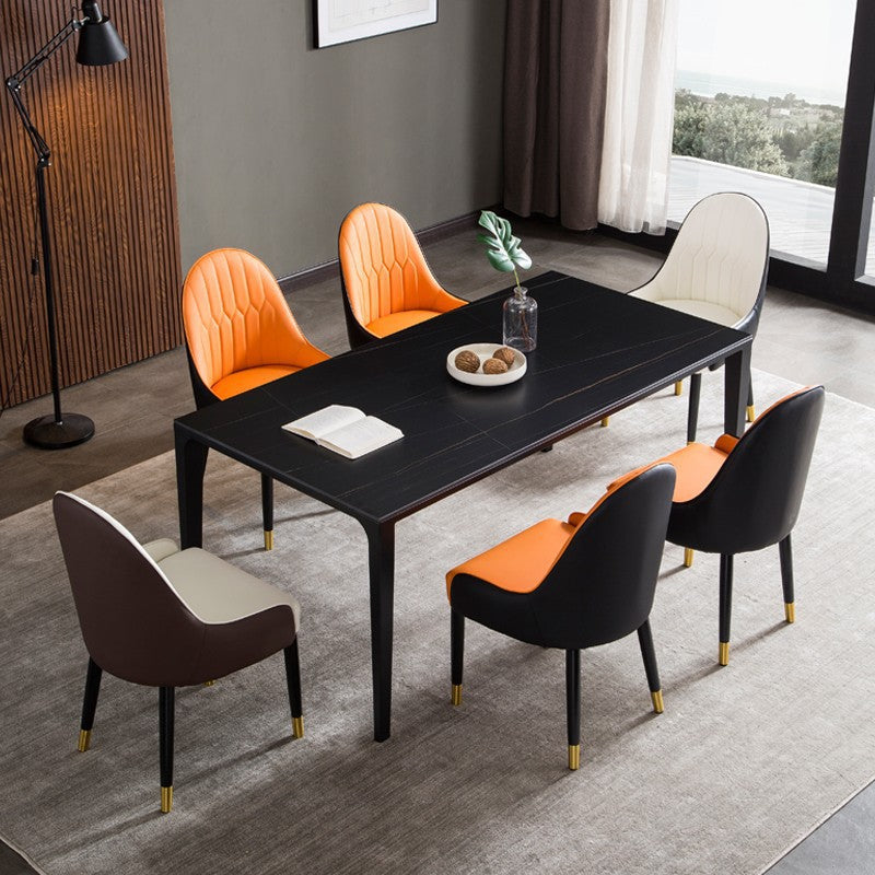 Accessible luxury normcore restaurant for home chair coffee shop practical back chair scandinavian modern casual small apartment solid wood dining chair