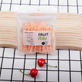 Fruit fork set - disposable plastic two-pronged fruit picks for home use - perfect for fruit, cakes, desserts, and snacks