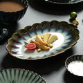 Japanese style ceramic bowls, plates, household high-looking rice bowls, soup bowls, dish sets, ins kiln turned into retro