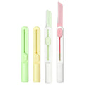 Rhino retractable macro eyebrow trimmer two-speed adjustable protective net eyebrow razor stainless steel blade beauty tool for women in stock