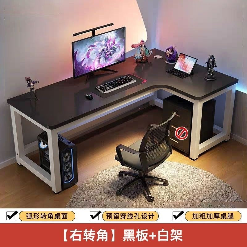 Computer desk desktop home electric competitive table and chair bedroom corner office table student study table new chinoiserie large desk