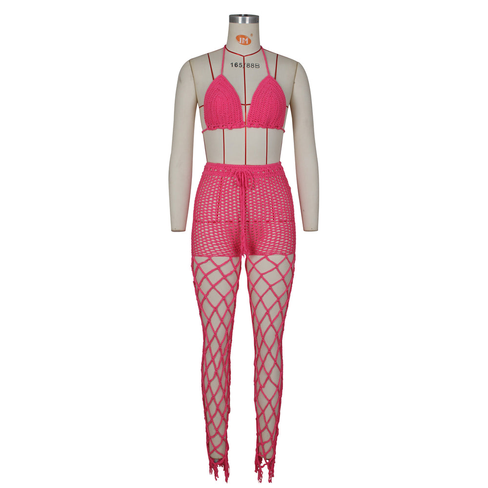 e-commerce source factory: sexy european and american style women's clothing, featuring cutout, see-through, beach, fishnet, hand-crocheted, and fashionable sets