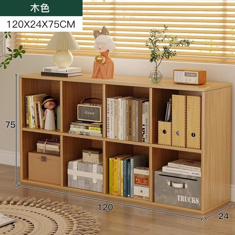 Bookshelf kindergarten reading rack multifunctional simple storage cabinet living room storage cabinet for home floor-standing storage rack