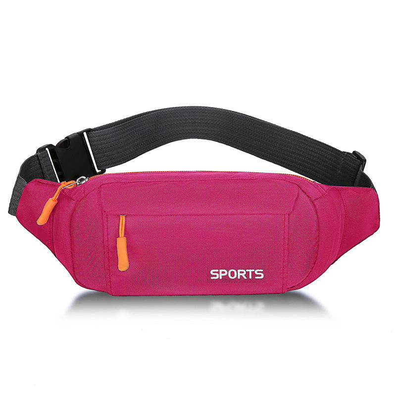 Source factory fanny pack, the same business for men and women, cashier fanny pack, outdoor fitness running, mobile phone messenger bag printed logo