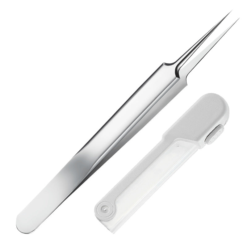 New luminous cell clip super sharp acne needle acne needle heat treatment no. 5 blackhead acne picking acne clip protective cover