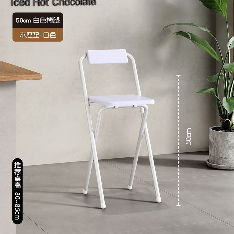 Bar chair, high stool, foldable chair, high foldable chair, dining chair, bar counter, cashier counter, high foldable portable chair