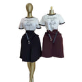 European and american cross-border women's fashion:  summer new collection - stylish printed crew neck short sleeve t-shirt and suit shorts set