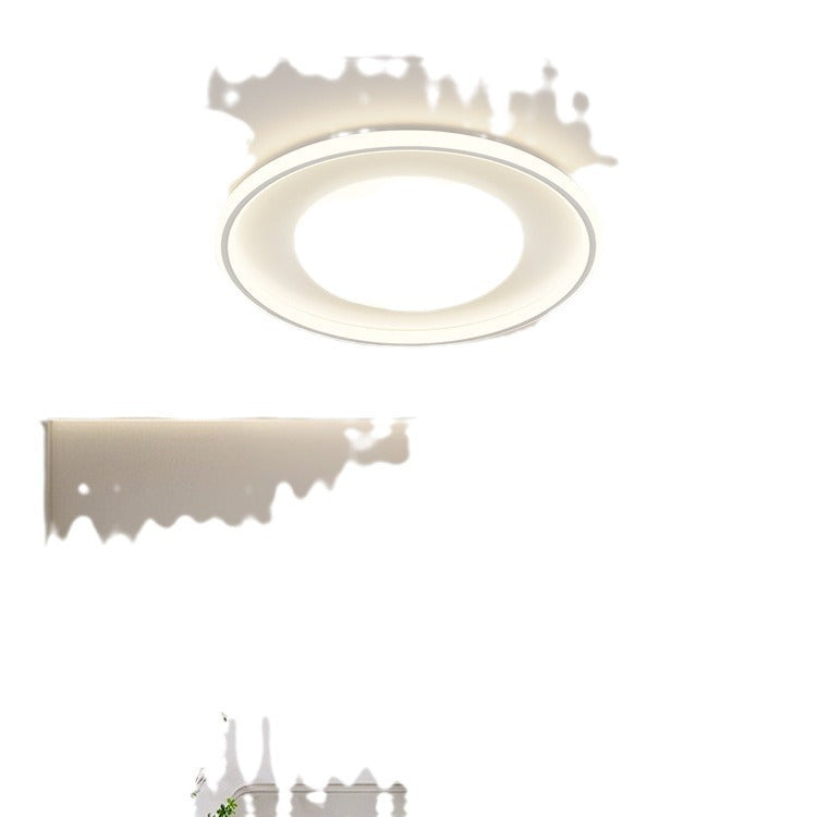 Full Spectrum Eye Protection Living Room Ceiling Light Modern Simple Super Bright Cream Wind Bedroom Light Whole House Package Combination Lighting