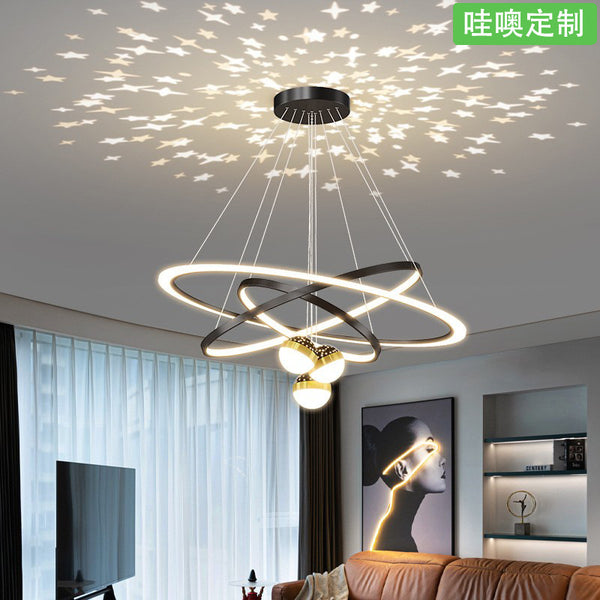 [Wow] Chandelier Modern Simple Hall Main Light Luxury Nordic Chandelier New Chinese American Bedroom Chandelier