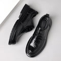 Genuine leather men's dress shoes - new arrival, bestseller. business casual, lace-up style, versatile, perfect for groom and wedding