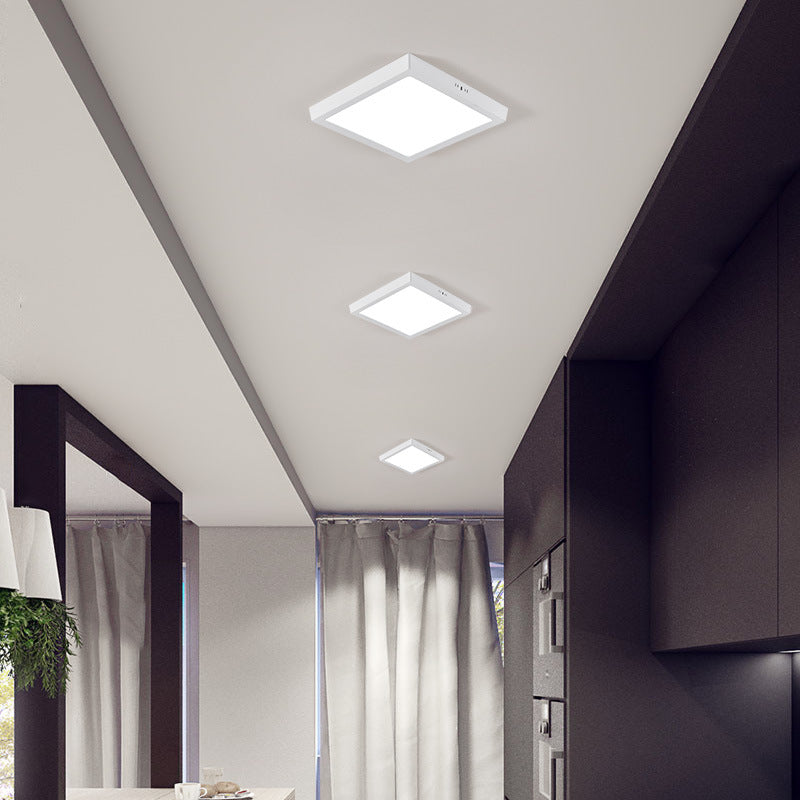 [Strict selection] Aisle light, corridor bedroom LED three-proof ceiling light, modern simple bathroom waterproof balcony light