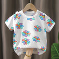Short t-shirt-colorful balloons