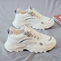 Men's shoes 2025 new spring breathable mesh casual sports shoes men's running height increasing white dad shoes trendy sneakers