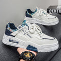 Men's spring new fashion trendy korean style athletic sneakers outdoor thick sole anti-slip casual versatile skate shoes