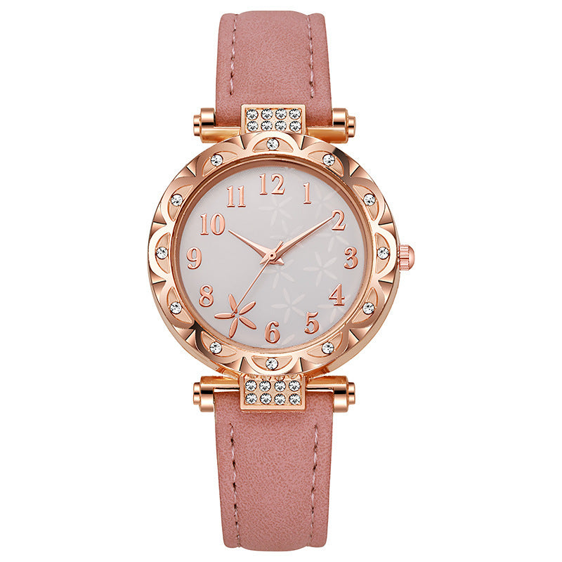 Women's student korean style minimalist fashion trendy waterproof casual elegant quartz watch - tiktok viral style