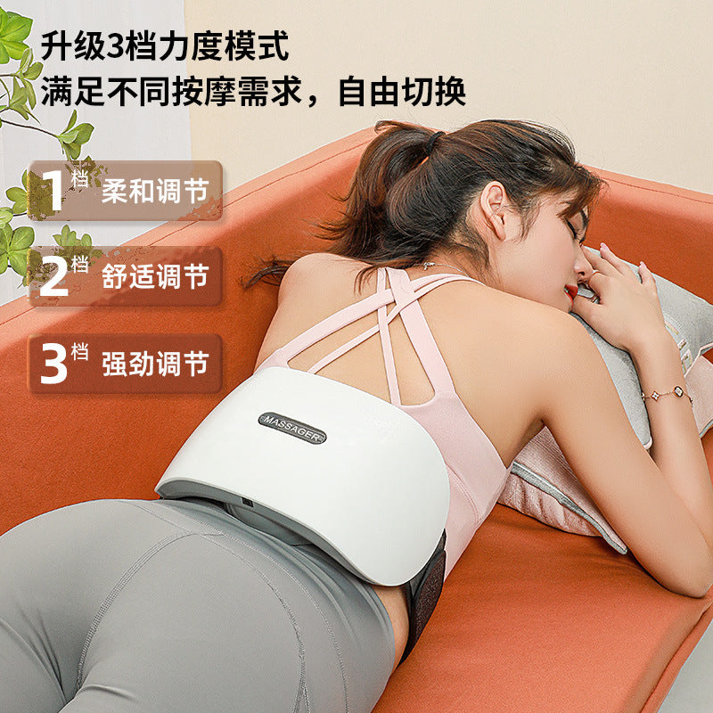 Bianstone abdominal rubbing instrument fully automatic belly massager moxibustion heating massage belt massager abdominal warm moxibustion