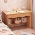 For home table cabinet combination student computer desk small apartment with bookshelf simple desk bedroom wall-mounted one-piece desk cabinet