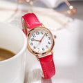 new arrivalcasual digital fashion women's quartz watch small leather belt women's watch women's watch