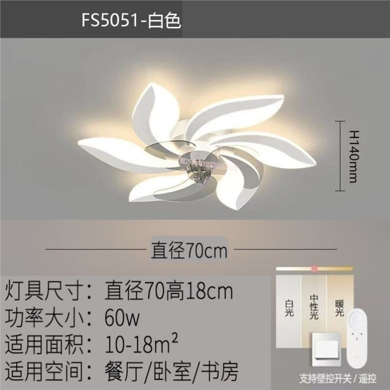 New arrival bedroom fan light casual modern living room ceiling fan light kids room ceiling light with fan light zhongshan lighting