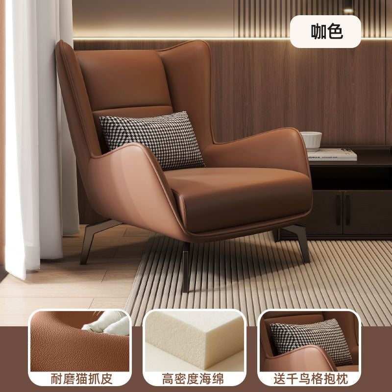 Bedroom modern single chair casual living room reclining single sofa accessible luxury lazy balcony designer for home sofa