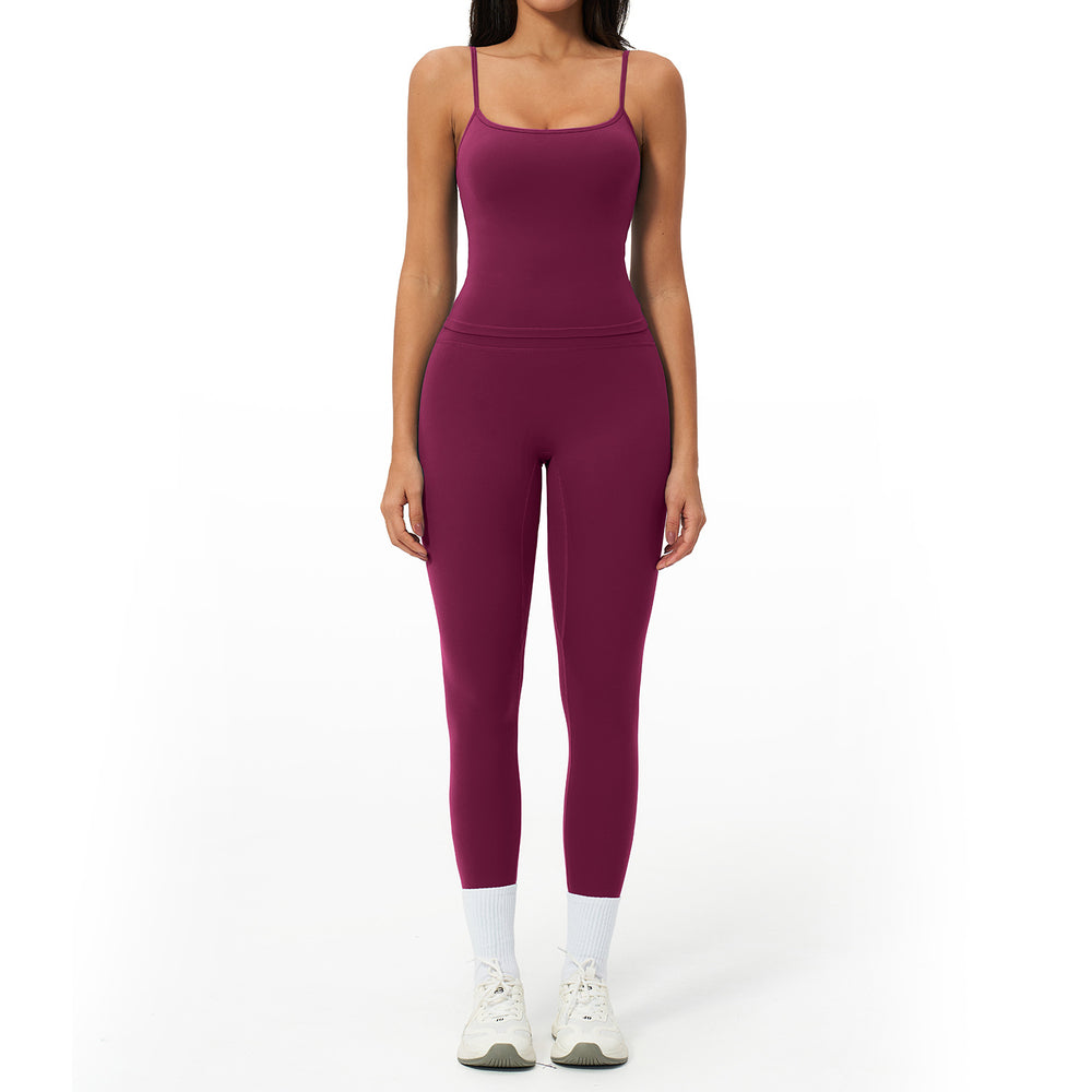 quick-drying yoga clothes suit breathable elastic casual yoga suit seamless running fitness clothes for women 2551