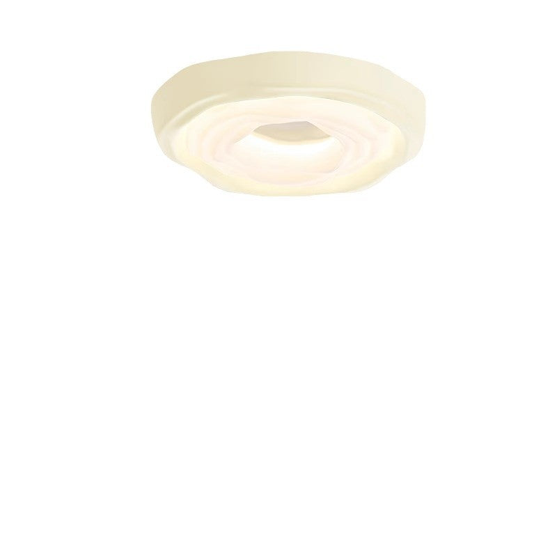 Full Spectrum Ceiling Light Cookies Master Bedroom Ceiling Light Eye Protection Nordic Modern Simple Cream Wind Children's Room Lighting