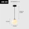 Source factory cross-border wholesale hot style natural accessible luxury spanish marble chandelier bedroom bedside decoration small chandelier