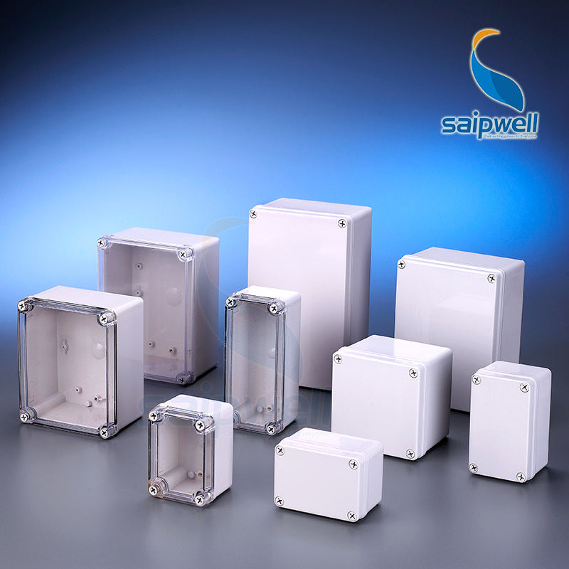 Outdoor waterproof junction box Outdoor plastic distribution box Security monitoring Power switch processing Open hole waterproof box