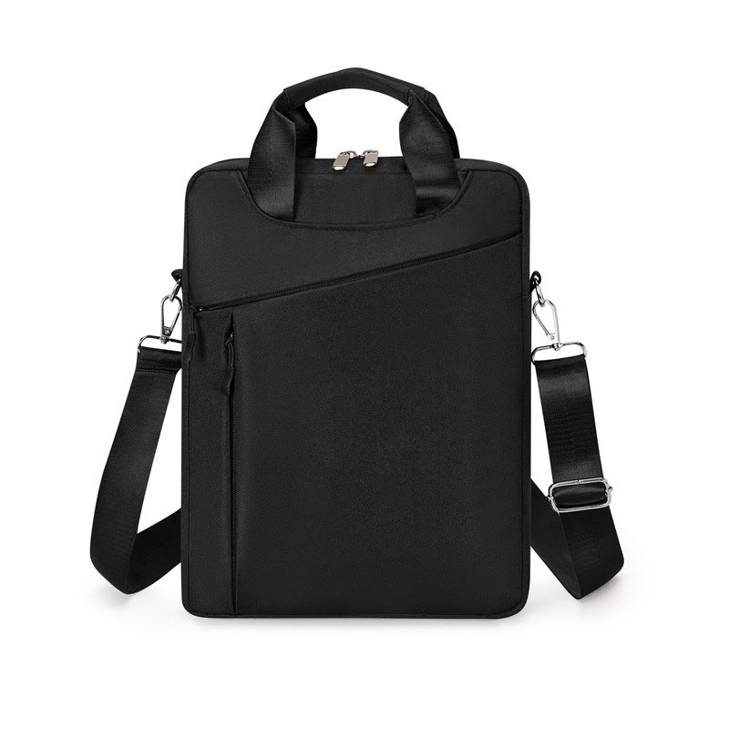 New fashion computer bag trendy handbag large capacity leisure file bag office business briefcase backpack men