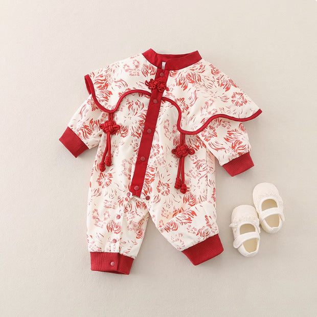 newborn baby romper - perfect for birthdays, first months, and autumn celebrations