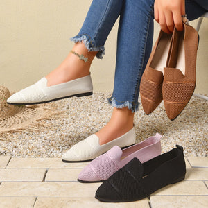 summer new arrival: plus-size women's casual comfort pointed-toe fashion slip-on sandals for wholesale (export)