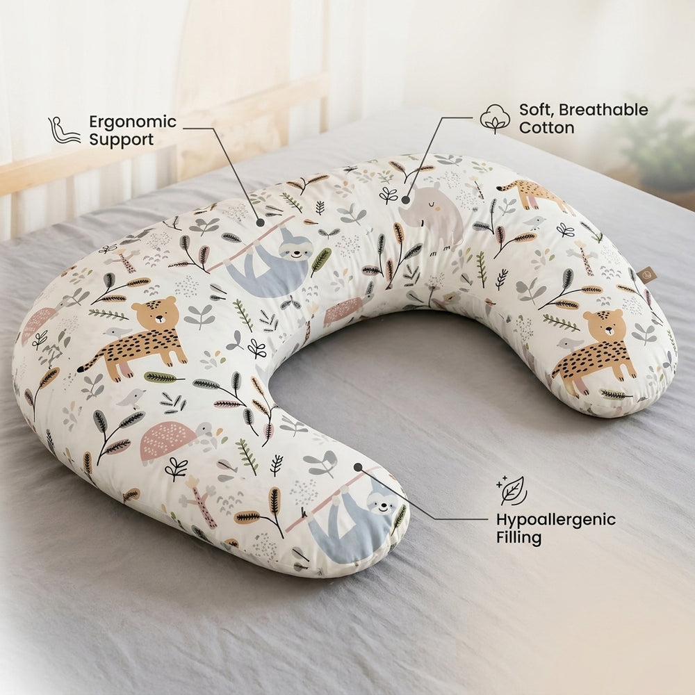nursing pillow detachable feeding pillow portable pillow pregnant women side sleeping slope pillow pregnant women supplies essential handy gadget