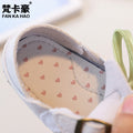 Vancahao kids' french-style leather shoes, new autumn  collection: embroidered princess shoes for girls, vintage student flats
