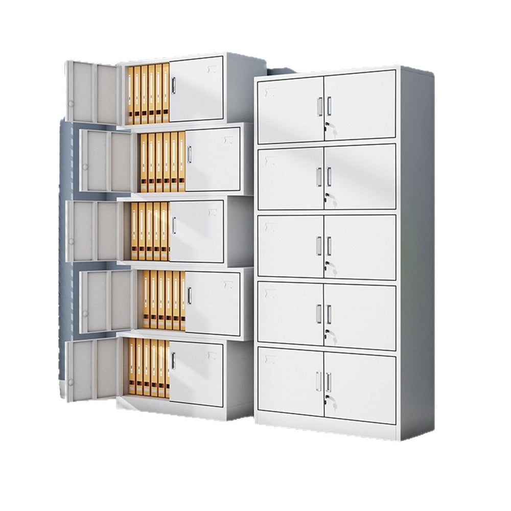 Steel file cabinet office file financial voucher storage cabinet iron locker drawer storage cabinet