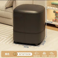 Nordic simple sofa stool fitting room cloakroom shoe changing stool makeup dressing stool stool foot stool leather stool square stool
