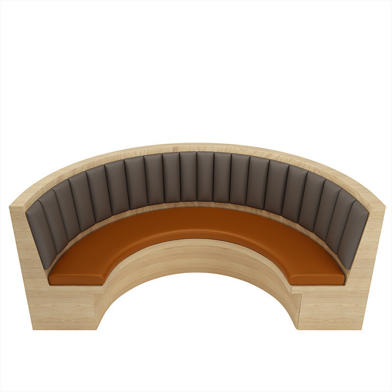 Customized tea house restaurant sofa booth cafe milk tea shop barbecue shop hot pot shop booth table and chair ktv sofa
