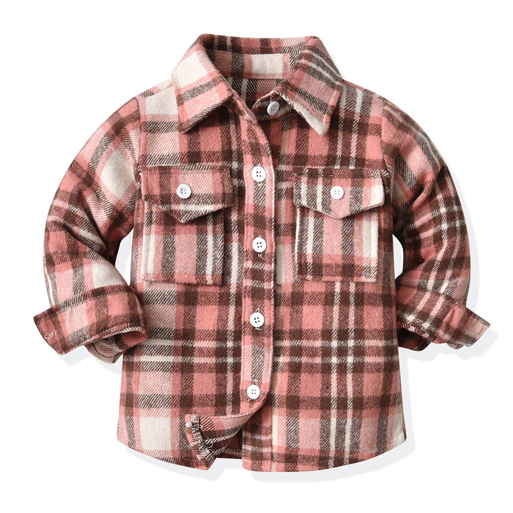 Export children's clothing boys multi-color patchwork plaid shirt long sleeves preppy style autumnew arrivalspring & fallkidstops