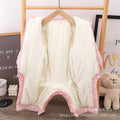 Baby winter clothes quiltedthickened jumpsuit baby girl outing clothes full month newborn fall and winterheattech tide