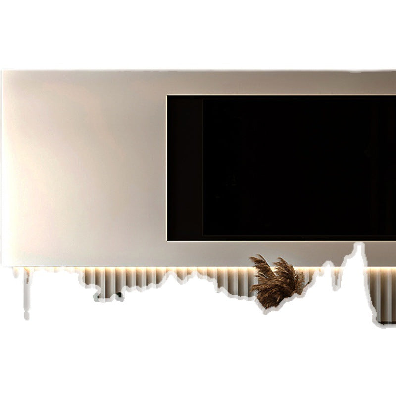 Exposed LED line light Curtain box Reflective groove light with no stroboscopic curtain washing light Living room 45 degree oblique light strip