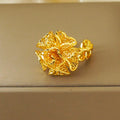 middle eastern women's luxury wedding bracelet and ring set - floral wedding bridal gift jewelry set
