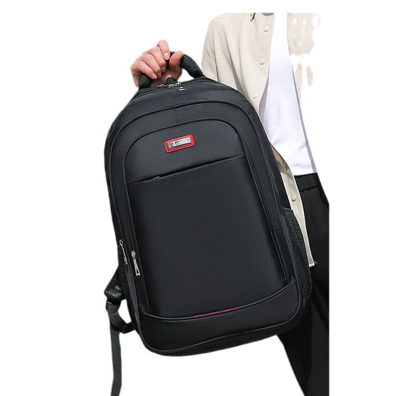 New middle and high school student schoolbag backpack men's backpack large capacity travel computer leisure business travel bag